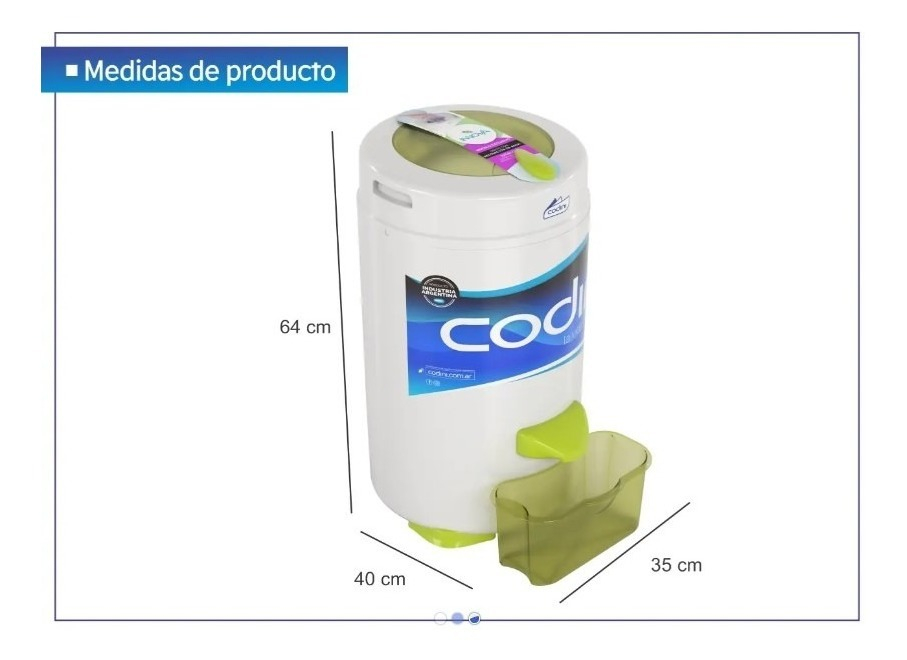 IV61 - SECARROPAS INNOVA VERDE 6.5 KG